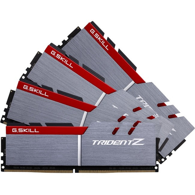 G.SKILL Trident Z RAM Module - 64 GB (4 x 16GB) - DDR4-3200/PC4-25600 DDR4 SDRAM - 3200 MHz - CL16 - 1.35 V G.SKILL Trident Z RAM Module - 64 GB (4 x 16GB) - DDR4-3200/PC4-25600 DDR4 SDRAM - 3200 MHz - CL16 - 1.35 V